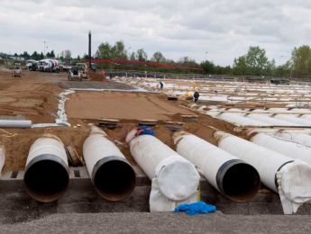 Gasspeicher
<br>
Örtliche Bauaufsicht